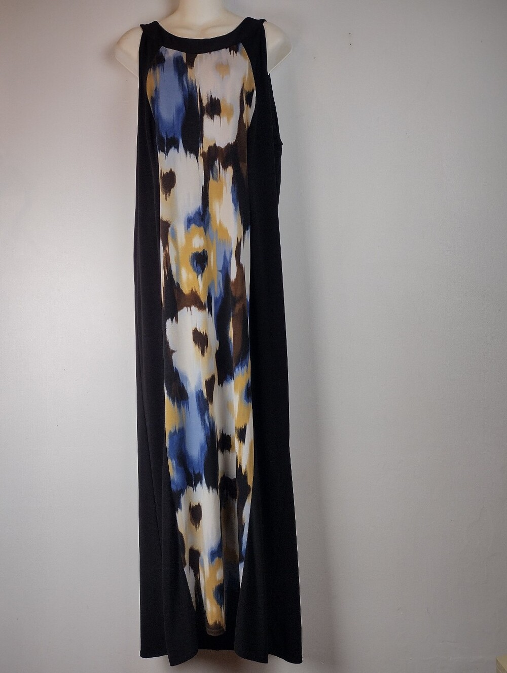 R&M Richards Print Maxi Dress size 16W